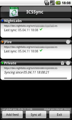 ICSSync android App screenshot 3